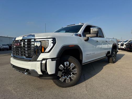 Glacier White Tricoat 2026 GMC Sierra 2500 Denali