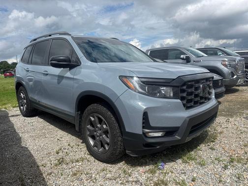 Sonic Gray Pearl 2024 Honda Passport AWD TrailSport