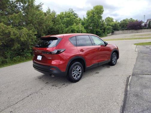 Soul Red Crystal Metallic 2026 Mazda CX-5 Select