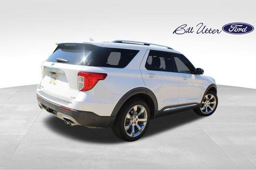 STAR WHITE MET TRI-COAT 2020 Ford Explorer Platinum