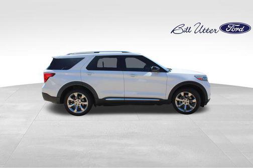 STAR WHITE MET TRI-COAT 2020 Ford Explorer Platinum