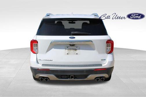 STAR WHITE MET TRI-COAT 2020 Ford Explorer Platinum