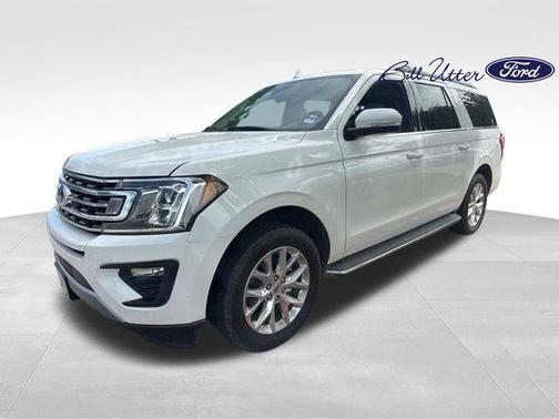 Star White Metallic Tri-Coat 2021 Ford Expedition Max XLT
