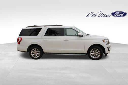 Star White Metallic Tri-Coat 2021 Ford Expedition Max XLT