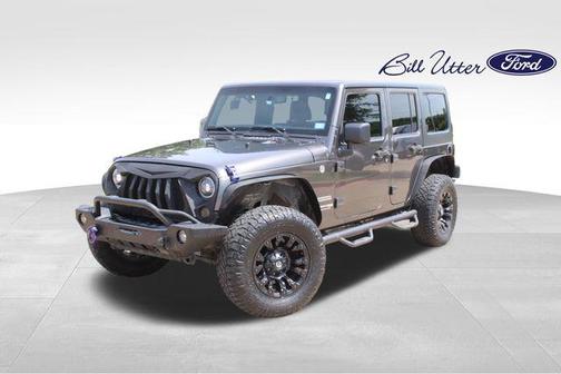 Granite Crystal Metallic Clearcoat 2018 Jeep Wrangler JK Unlimited Sport