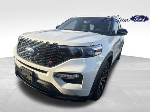 Star White Metallic Tri-Coat 2020 Ford Explorer ST