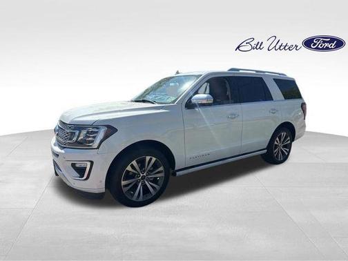 White Metallic 2020 Ford Expedition Platinum