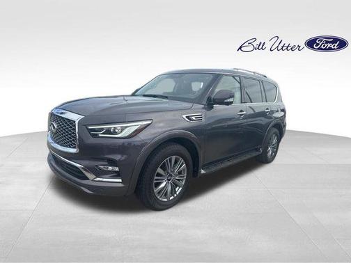 Anthracite Gray 2024 INFINITI QX80 Luxe
