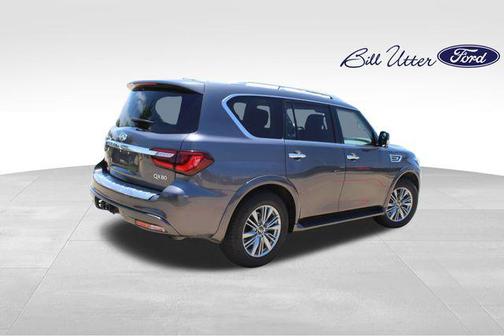 Anthracite Gray 2024 INFINITI QX80 Luxe