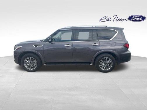 Anthracite Gray 2024 INFINITI QX80 Luxe