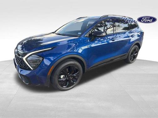 Sapphire Blue 2025 Kia Sportage X-Line