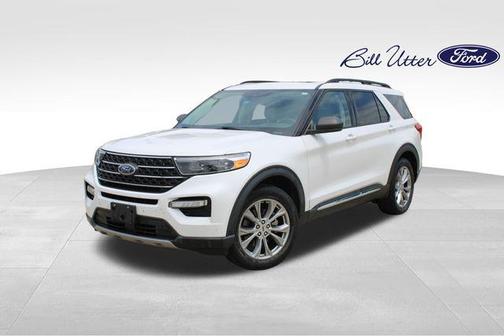 STAR WHITE MET TRI-COAT 2022 Ford Explorer XLT