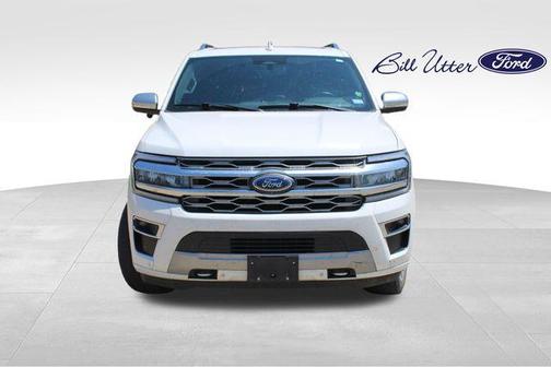 Star White Metallic Tri-Coat 2023 Ford Expedition Platinum