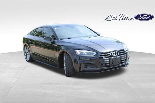 Mythos Black Metallic 2019 Audi A5 45 Premium