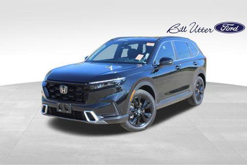Crystal Black Pearl 2025 Honda CR-V Hybrid Sport Touring AWD