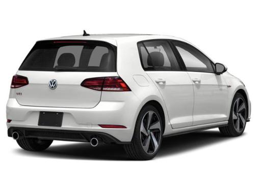 Pure White 2021 Volkswagen Golf GTI 2.0T SE DSG