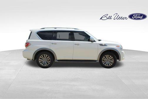 Pearl White 2018 Nissan Armada Platinum