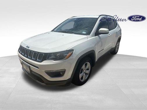 White Clearcoat 2021 Jeep Compass Latitude