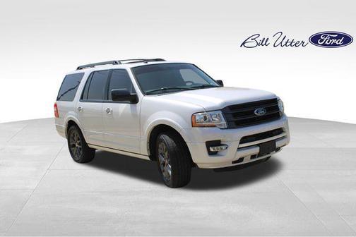 White Platinum 2017 Ford Expedition Limited