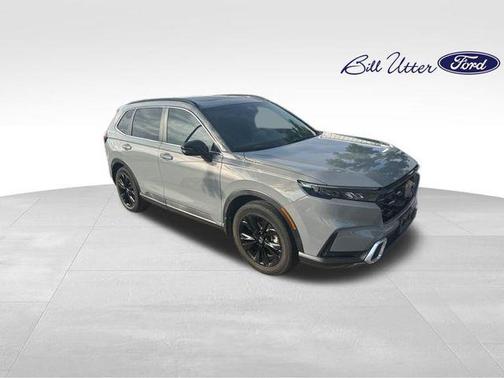 Gray 2023 Honda CR-V Hybrid Sport Touring AWD