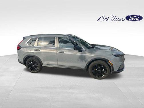 Gray 2023 Honda CR-V Hybrid Sport Touring AWD