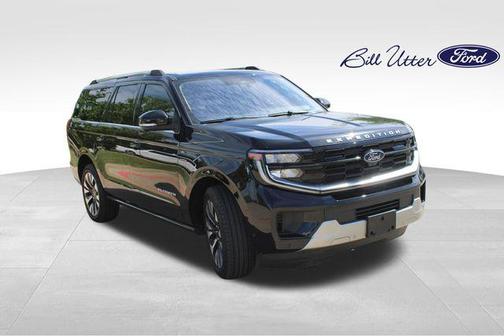 Agate Black Metallic 2025 Ford Expedition Max Platinum