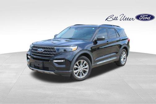 Agate Black Metallic 2022 Ford Explorer XLT