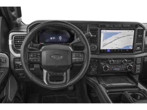 Star White Metallic Tri-Coat 2023 Ford F-250 Platinum