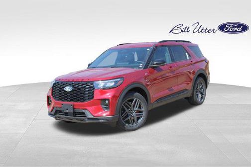 Ruby Red Metallic Tinted Clearcoat 2027 Ford Explorer ST-Line