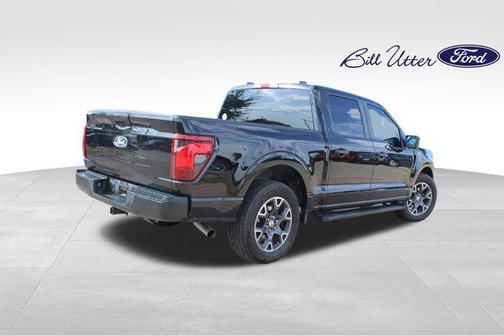Agate Black Metallic 2025 Ford F-150 STX