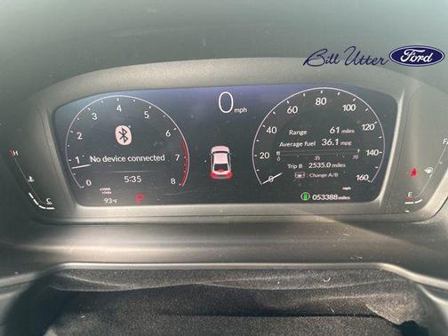 Canyon River Blue Metallic 2023 Honda Accord EX
