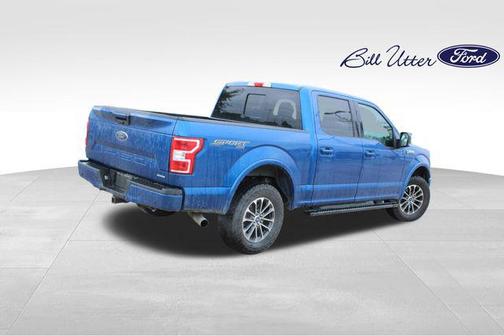 Lightning Blue 2018 Ford F-150 XLT