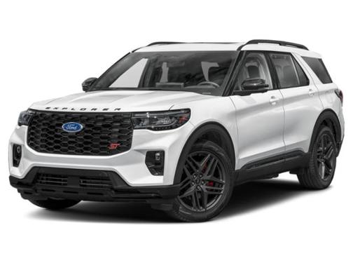 Space White Metallic 2026 Ford Explorer ST