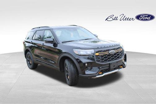 Agate Black Metallic 2026 Ford Explorer Tremor