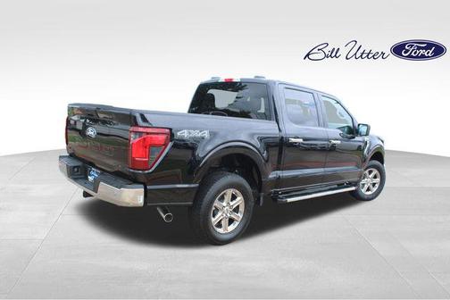 Agate Black Metallic 2025 Ford F-150 XLT