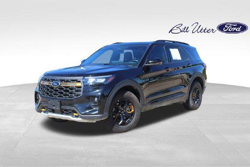Agate Black Metallic 2026 Ford Explorer Tremor
