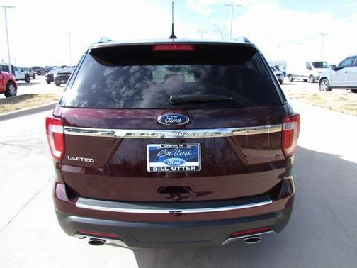 Burgundy 2018 Ford Explorer Limited