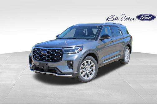 Carbonized Gray Metallic 2026 Ford Explorer Platinum