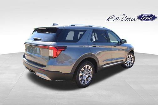 Carbonized Gray Metallic 2026 Ford Explorer Platinum