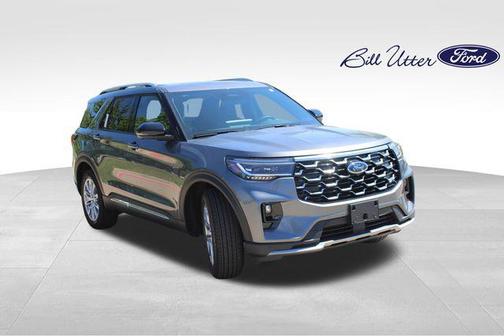 Carbonized Gray Metallic 2026 Ford Explorer Platinum