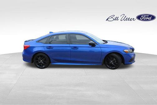 Aegean Blue Metallic 2024 Honda Civic Sport