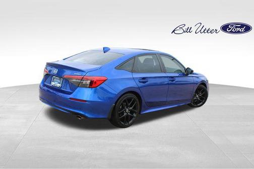 Aegean Blue Metallic 2024 Honda Civic Sport