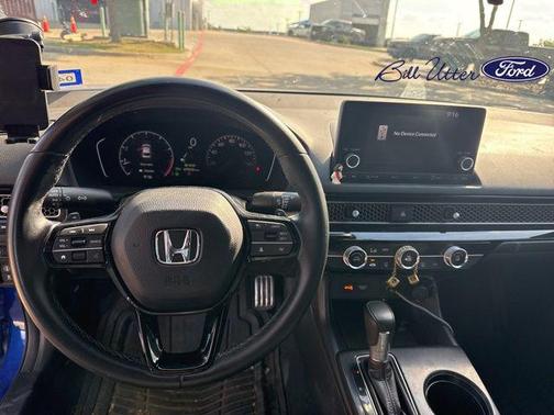 Aegean Blue Metallic 2024 Honda Civic Sport