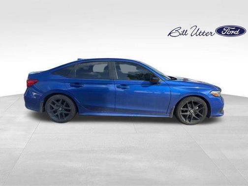 Aegean Blue Metallic 2024 Honda Civic Sport