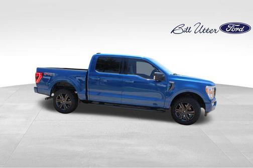 Atlas Blue Metallic 2022 Ford F-150 XLT