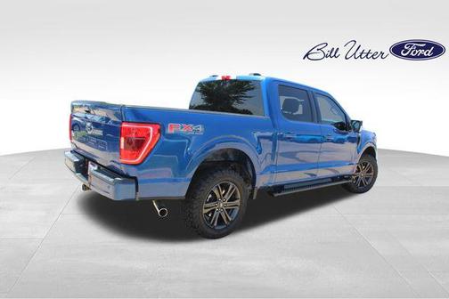Atlas Blue Metallic 2022 Ford F-150 XLT