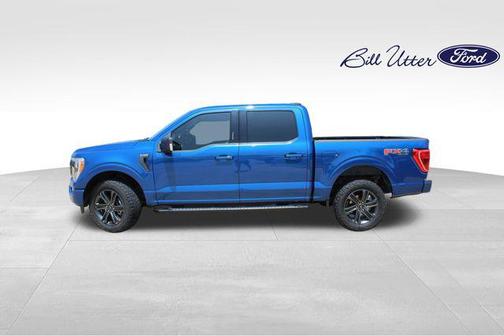 Atlas Blue Metallic 2022 Ford F-150 XLT