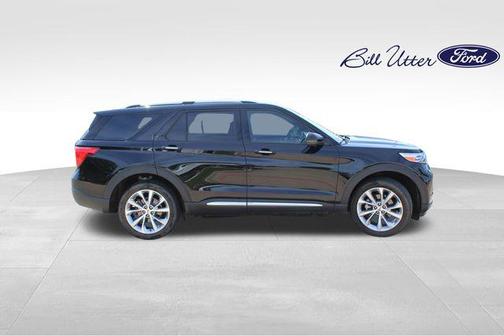 AGATE BLACK METALLIC 2023 Ford Explorer Platinum