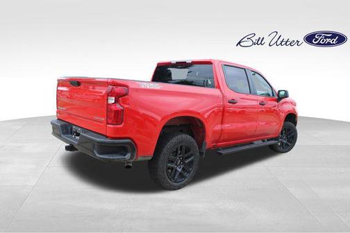 Red Hot 2025 Chevrolet Silverado 1500 Custom Trail Boss