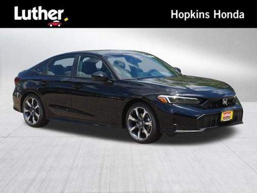 Crystal Black Pearl 2026 Honda Civic Hybrid Sport Touring